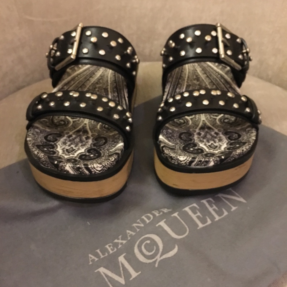 NEW. Rare. Alexander McQueen Sandals - Picture 5 of 6